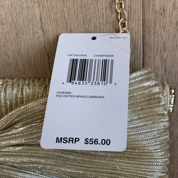 Gunne Sax by Jessica McClintock Vivienne Bow Clutch - Picture 3 of 10